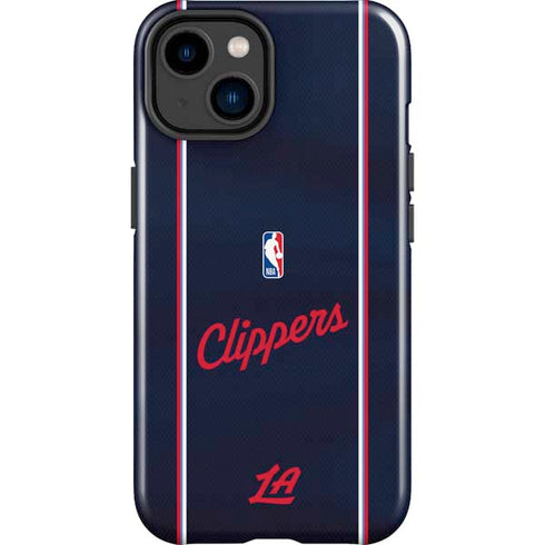 NBA LA Clippers Jersey iPhone 15 Impact Case
